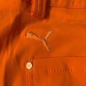 Puma Golf Pants Bright Orange!